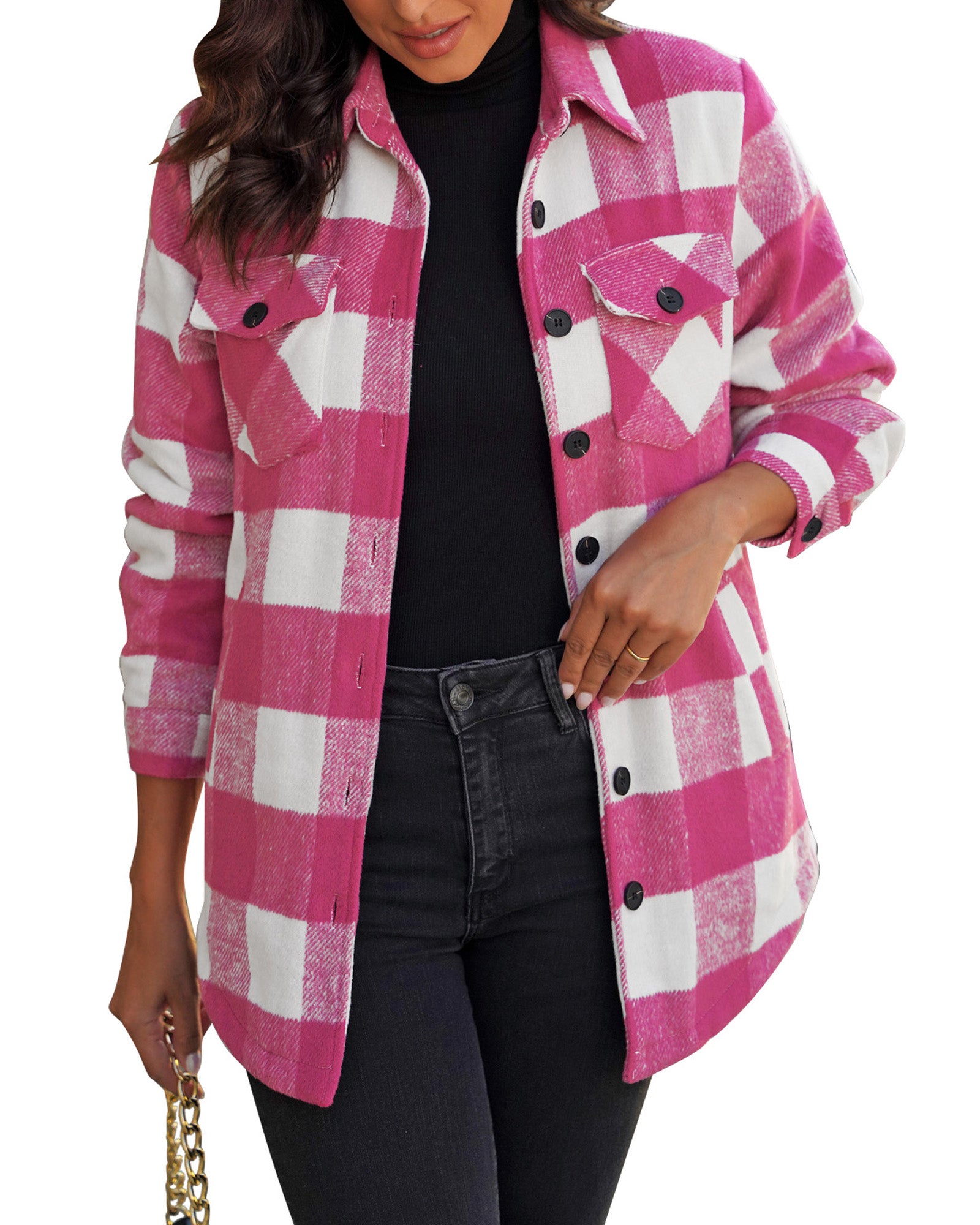 GRAPENT Womens Shacket Jacket … curated on LTK